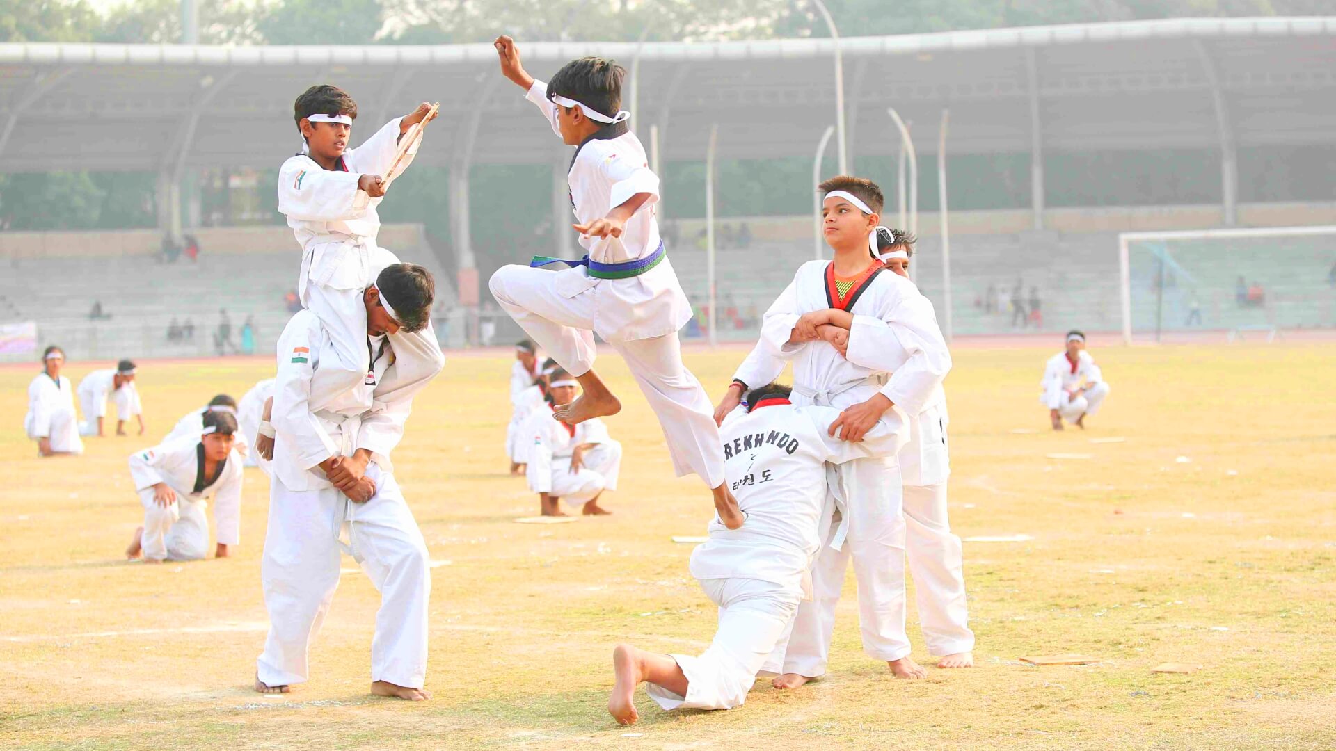 Karate Performance at Sports Day  Delhi